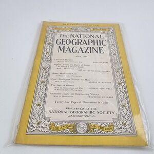 National Geographic Magazine May 1944 No‎ Insert